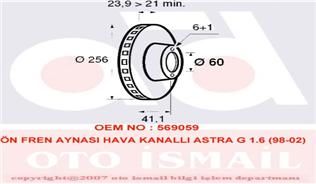 VALEO 186592 Fren Diski Ön - . Görsel