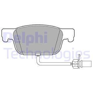 DELPHI LP3219 Fren Balatası Ön