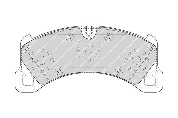 FERODO FDB4717 Fren Balatası Ön - 2. Görsel