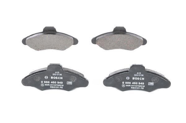 BOSCH 0986460949 Fren Balatası Ön - . Görsel