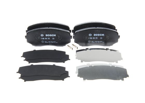 BOSCH 0986494375 Ön Fren Balata - . Görsel