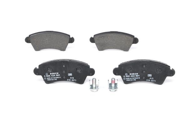 BOSCH 0986424801 Ön Fren Balata - . Görsel