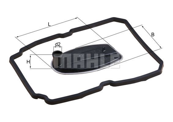 MAHLE HX81D Şanzıman Yağ Filtresi