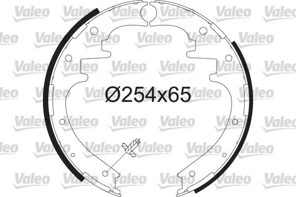 VALEO 564236 Fren Balatası Arka