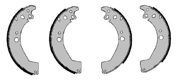 BOSCH F026004499 Pabuçlu Fren Balatası