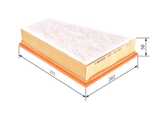 BOSCH 1457433061 Hava Filtresi - . Görsel