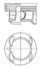 Piston+Segman FEDERAL ORJINAL FM 87-73452 050