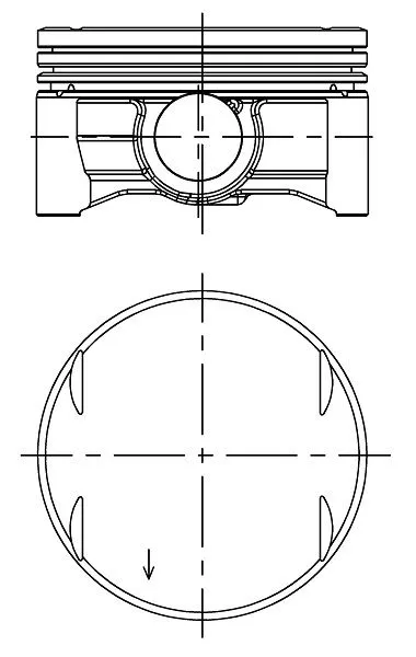 Piston (84.50MM-0.50)   SONNE 095KR00802