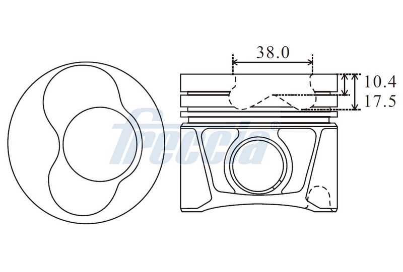 Piston FRECCIA FP23-111000