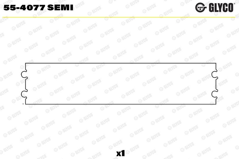 Yatak Burcu, Biyel GLYCO 55-4077 SEMI