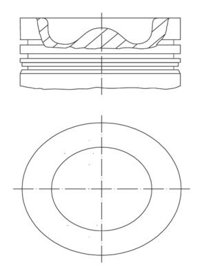 Piston MAHLE 011 PI 00109 002