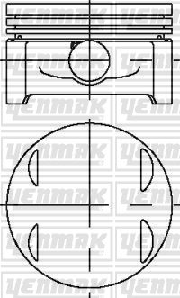 Piston YENMAK 31-04690-000