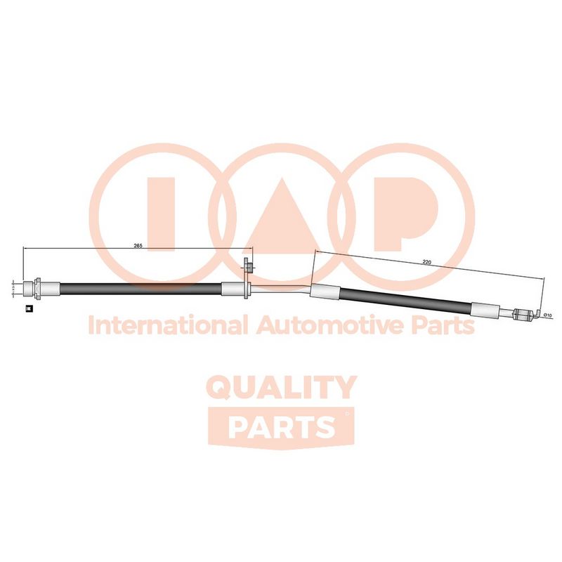 Fren Hortumu IAP QUALITY PARTS 708-17100