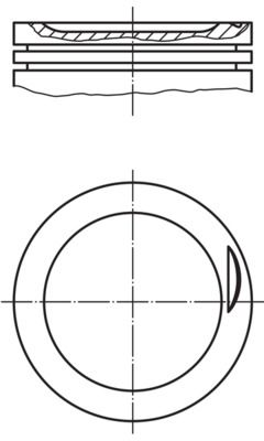 Piston MAHLE 681 06 02