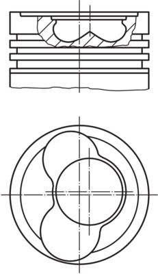 Piston MAHLE 030 58 02