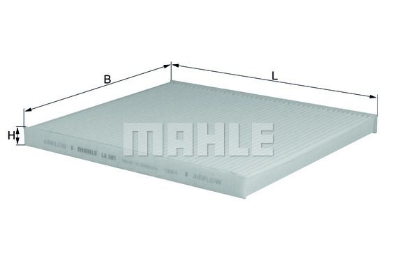 MAHLE LA301 Polen Filtresi