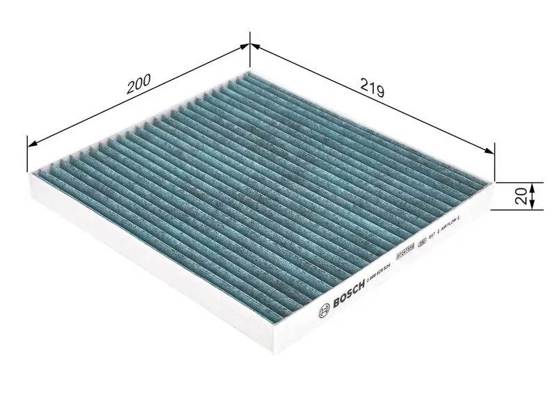 Polen Filtresi  BOSCH 0 986 628 529