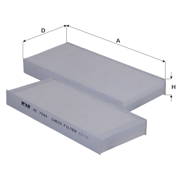 Polen Filtresi  FIL FILTRE HC 7044