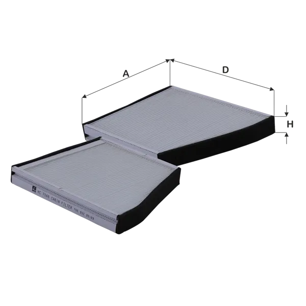 Polen Filtresi  FIL FILTRE HC 7048