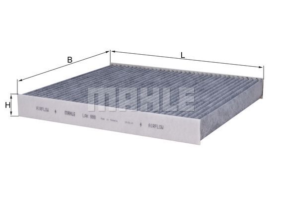 MAHLE LAK888 Polen Filtresi