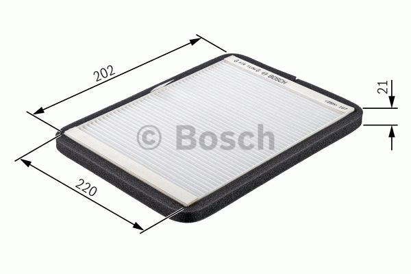 BOSCH 1987432063 Polen Filtresi - . Görsel