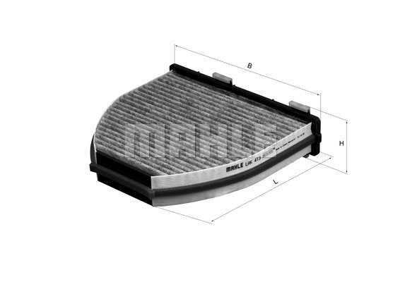 MAHLE LAK413 Polen Filtresi - . Görsel