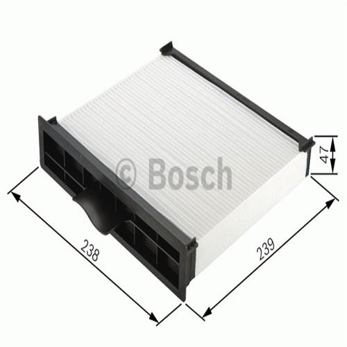 BOSCH 1987432094 Polen Filtresi - . Görsel