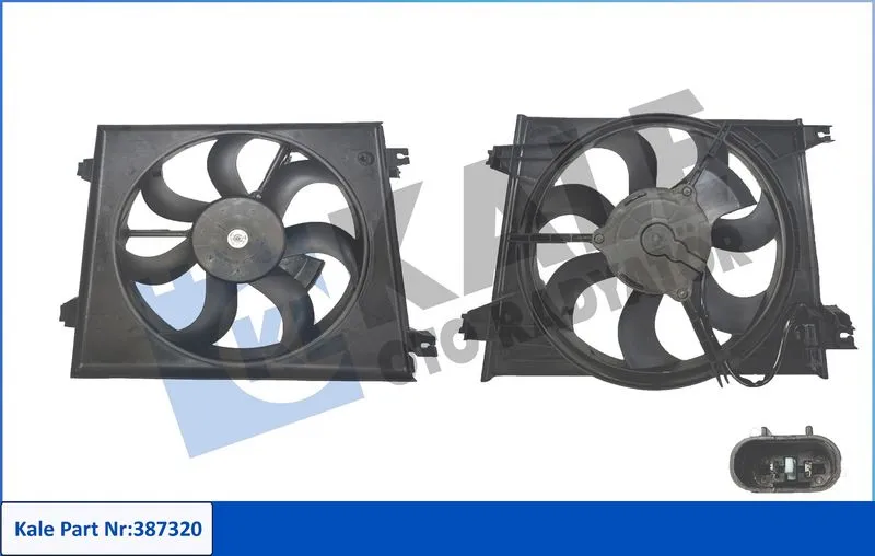 Radyatör Fan ve Motoru  MANDO DC977302F000