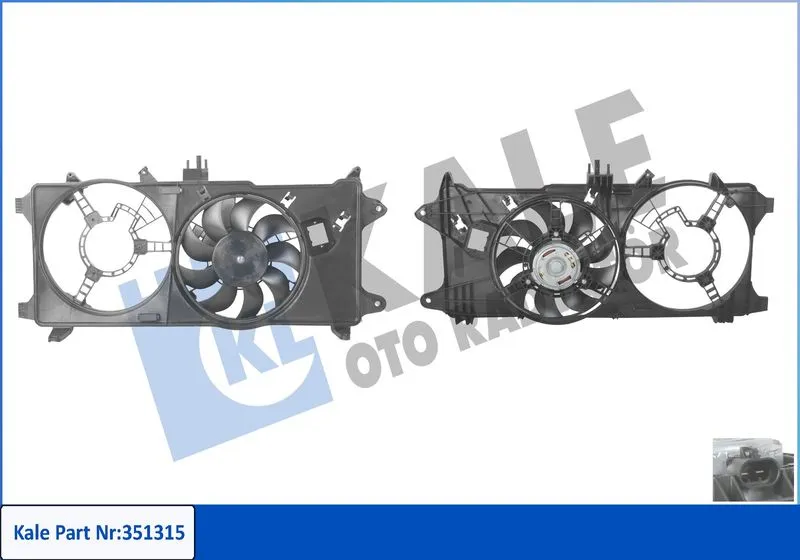Radyatör Fan ve Motoru  SWAPP 86110