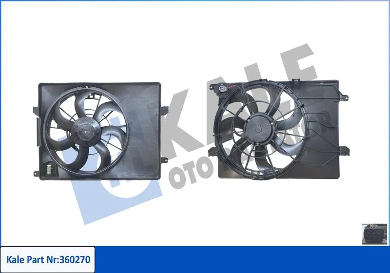 Radyatör Fan ve Motoru  SWAPP 86513