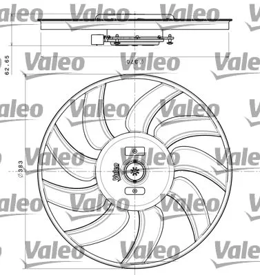 Radyatör Fan ve Motoru  VALEO 696350