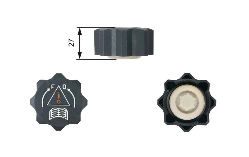 Radyatör Yedek Su Depo Kapağı  GATES RC210