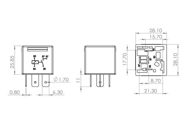 BOSCH 0986AH0251 Role - . Görsel