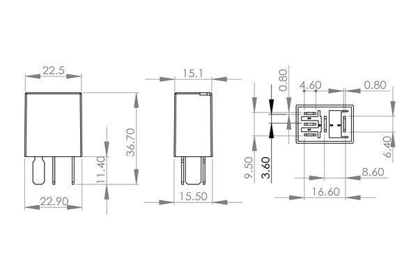 BOSCH 0986AH0320 Röle - . Görsel