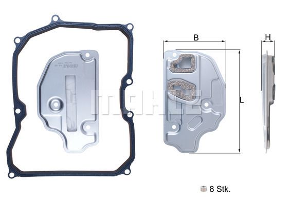 MAHLE HX150KIT Şanzıman Yağ Filtresi