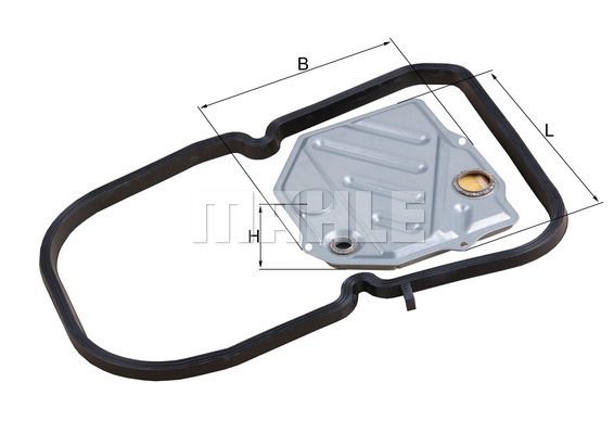 MAHLE HX46D1 Şanzıman Yağ Filtresi - . Görsel