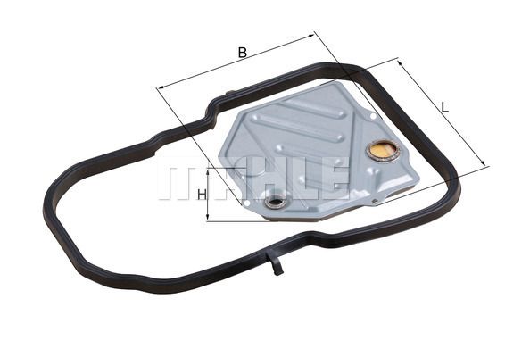 MAHLE HX46D2 Şanzıman Yağ Filtresi