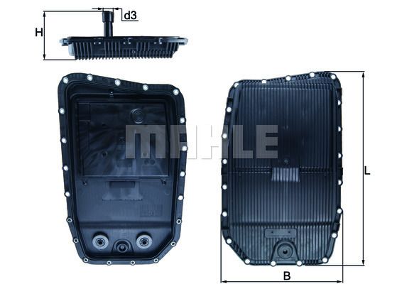 MAHLE HX152 Şanzıman Yağ Karteri