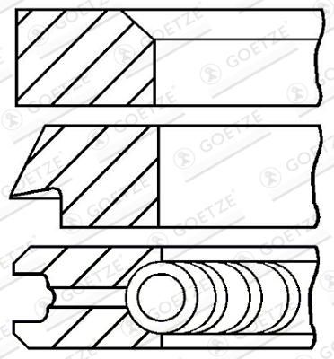 Segman Seti GOETZE ENGINE 08-109100-00