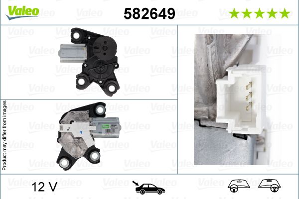 Silecek Motoru Original Part VALEO 582649