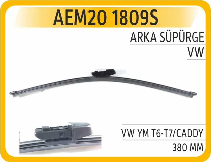 Silecek Süpürgesi Arka Muz Tip 400 mm - 16 inç AEM 20 1809S