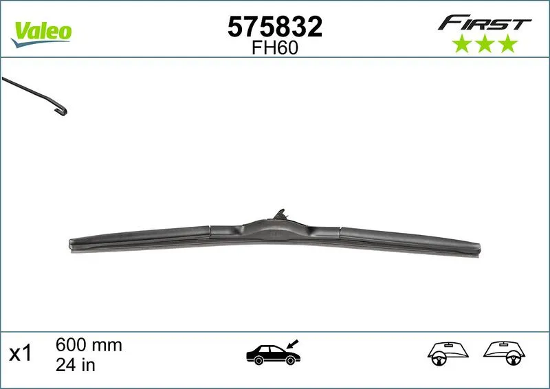 Silecek Süpürgesi Ön   FIAT ORJINAL 71776845