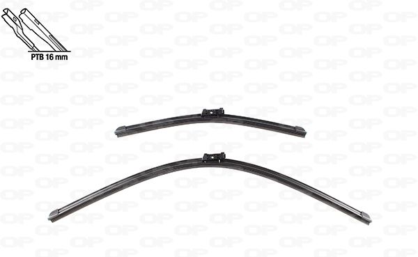 Silecek Süpürgesi Twin Perfect Fit Open Parts WBT9009.00