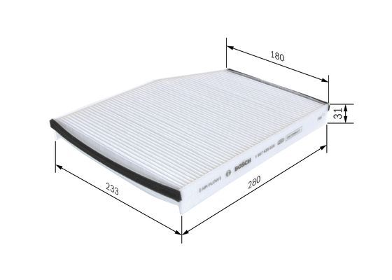 BOSCH 1987435028 Polen Filtresi - . Görsel