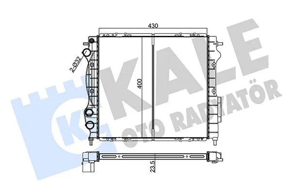Su Radyatörü  KALE 146200
