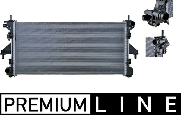 Su Radyatörü  MAHLE CR 886 000P
