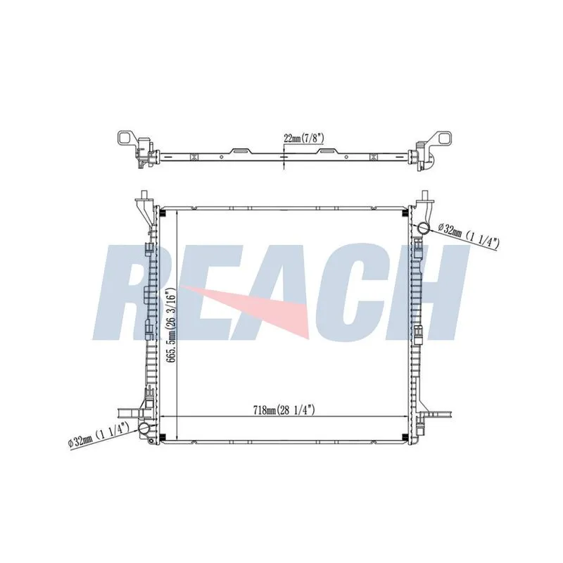 Su Radyatörü  WENDERPARTS MA2015003703