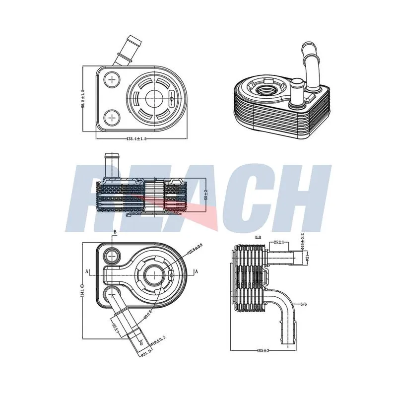 Motor Yağ Soğutucu  BSG 30-506-015