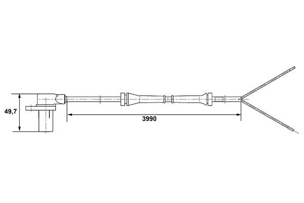 BOSCH 0265006214 Tekerlek Devir Sensörü - . Görsel