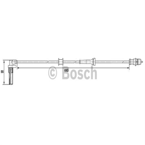 BOSCH 0265007531 Tekerlek Hiz Sensörü - . Görsel